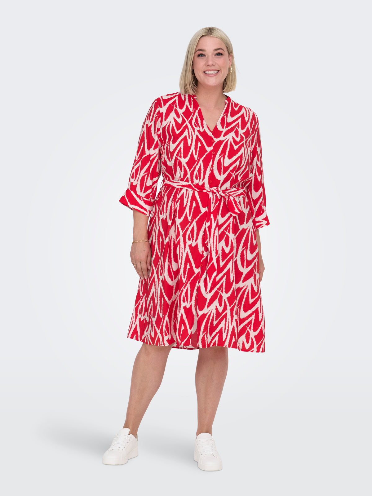 Only Carmakoma Livera Dress in Red