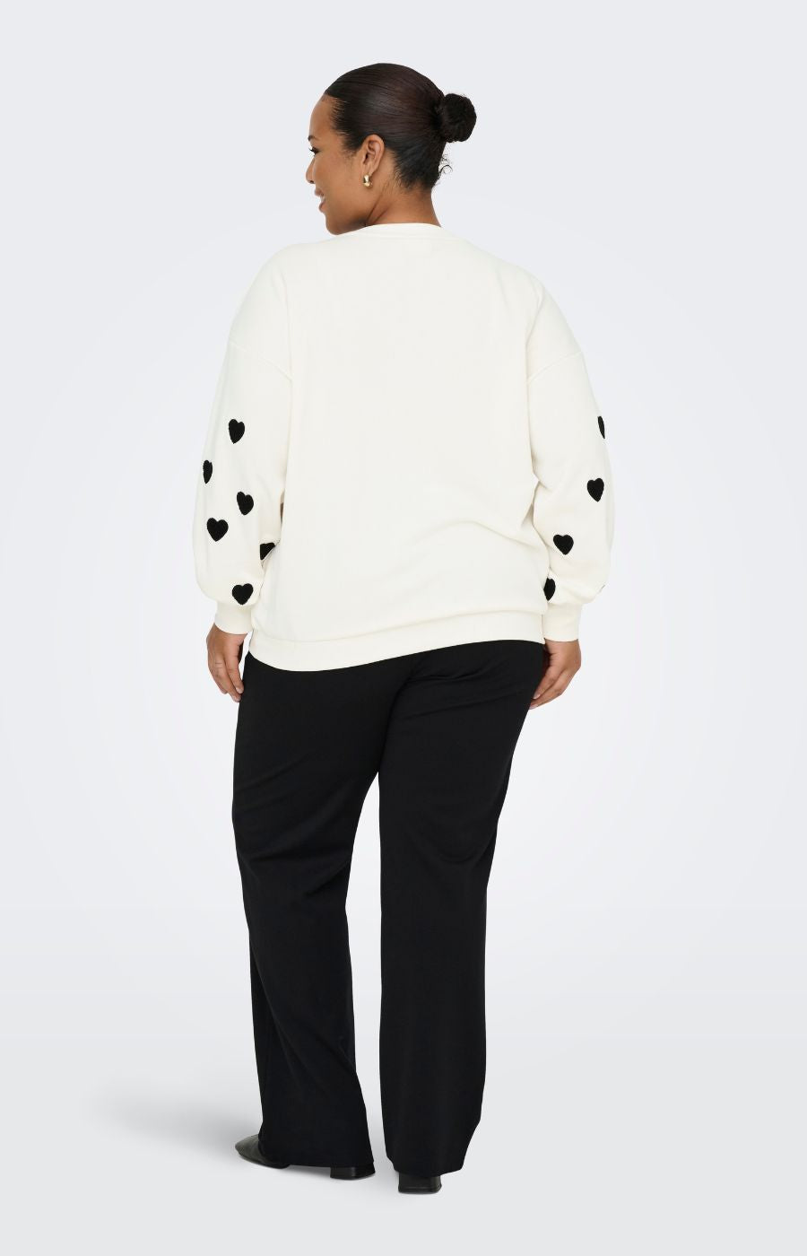 Only Carmakoma Macy Sweater in White