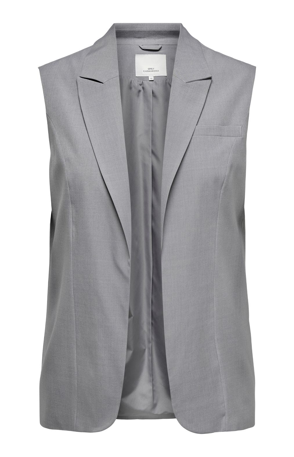 Only Carmakoma Marine Waistcoat in Grey