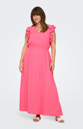 Only Carmakoma Metta Dress in Pink