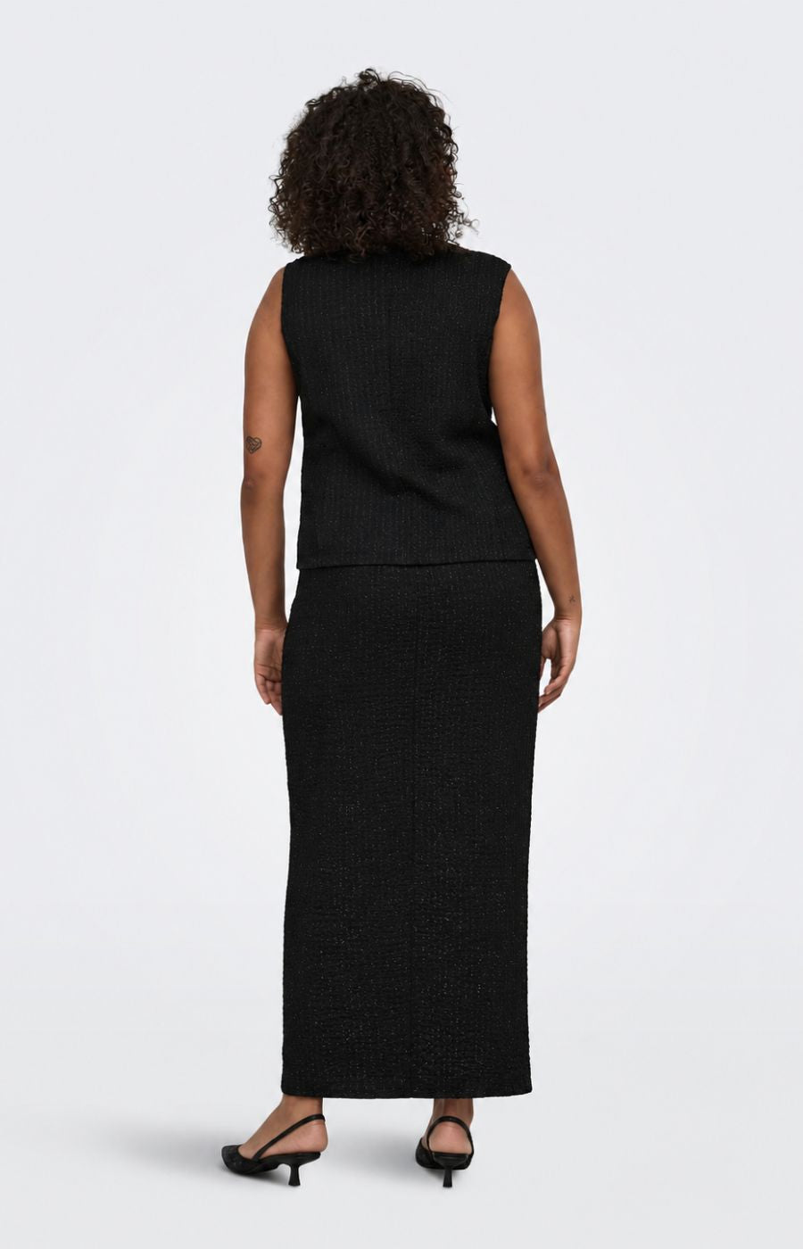 Only Carmakoma Milla Skirt in Black