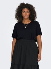 Only Carmakoma Moster T-Shirt in Black