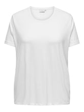 Only Carmakoma Moster T-Shirt in White