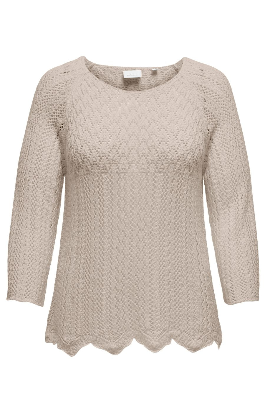 Only Carmakoma Nola Jumper in Beige