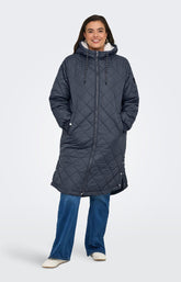 Only Carmakoma Sandy Coat in Navy