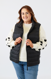 Only Carmakoma Tahia Gilet in Black