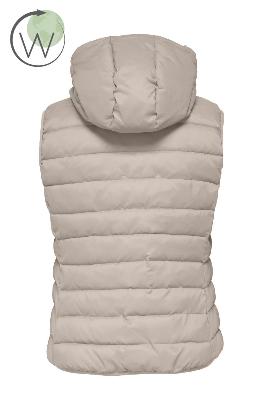 Only Carmakoma Tahoe Gilet in Beige