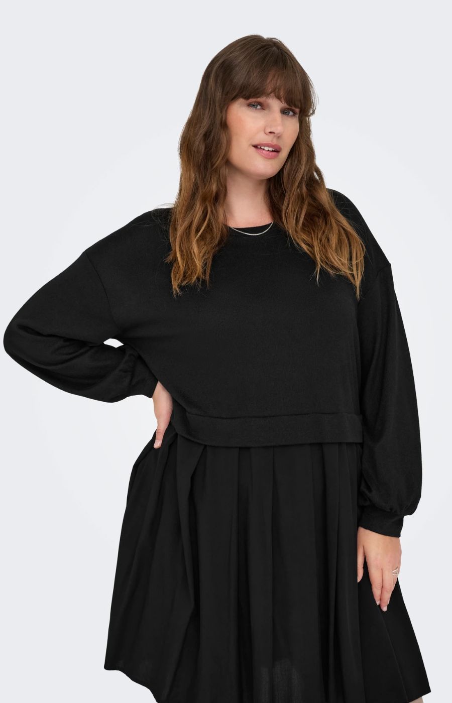 Only Carmakoma Uma Dress in Black