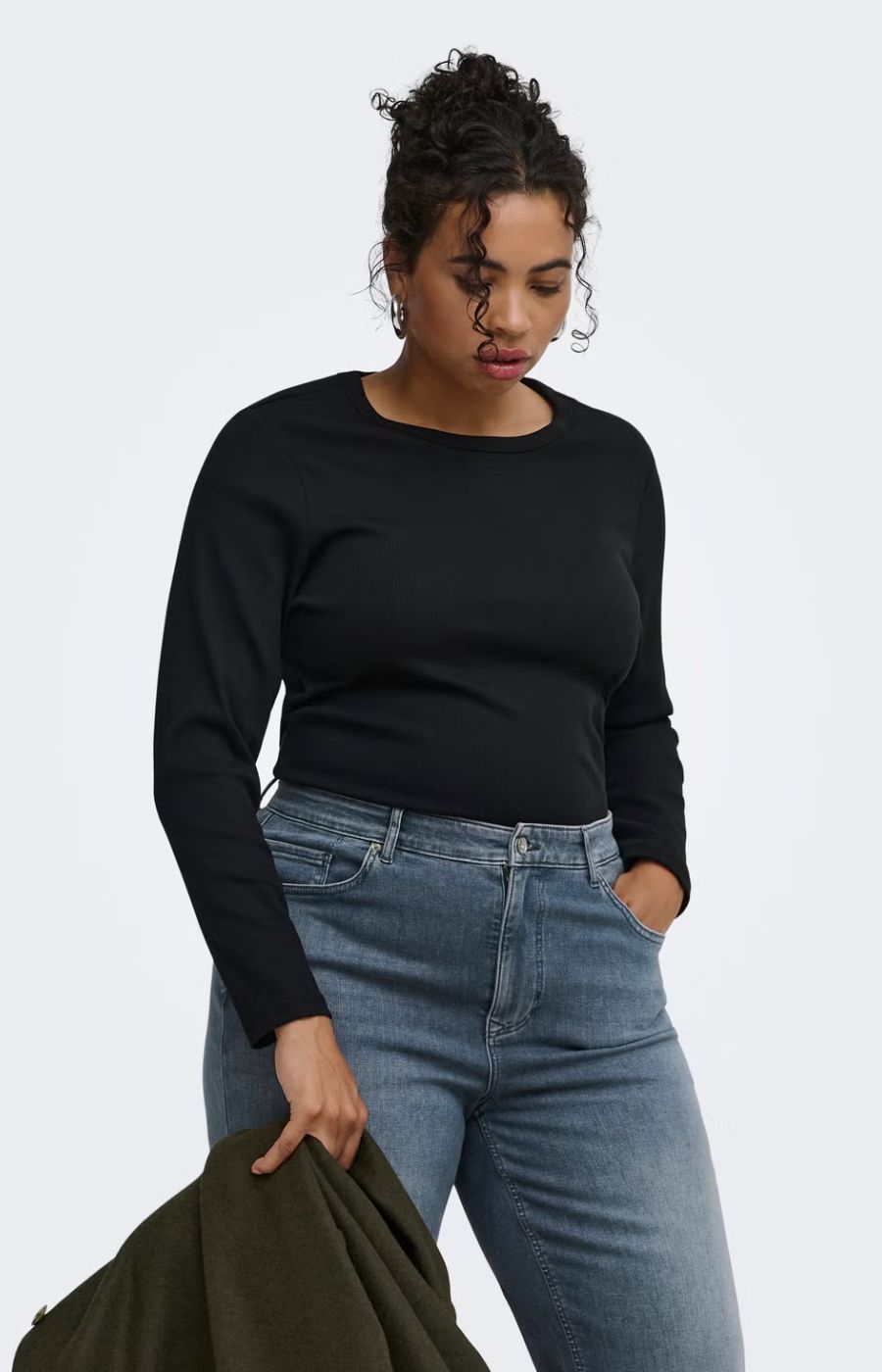Only Carmakoma Val Top in Black