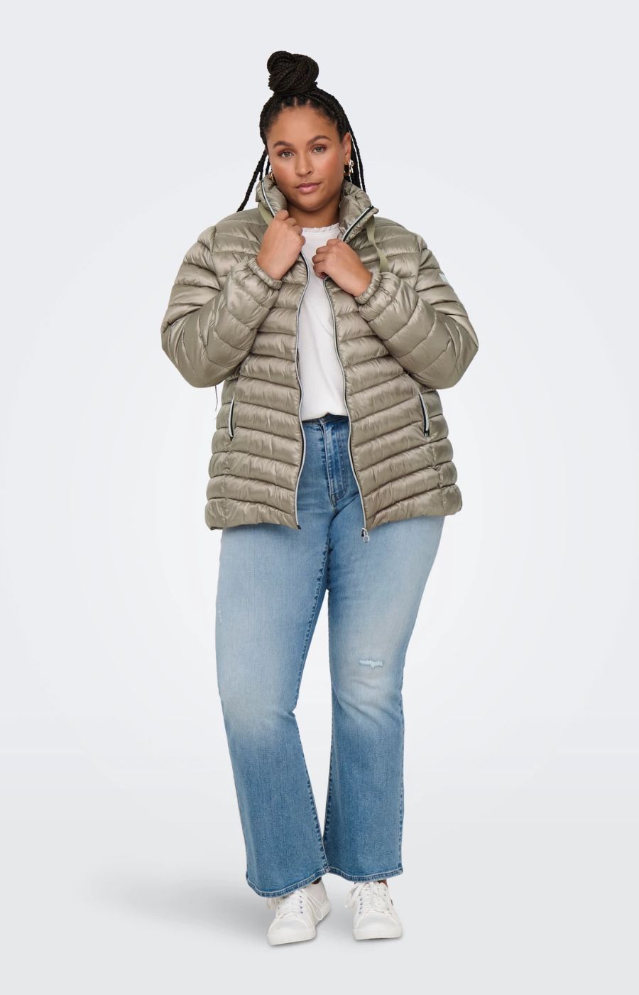 Only Carmakoma Vega Jacket in Silver