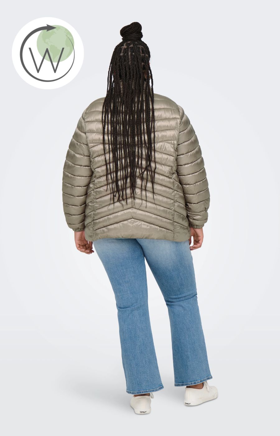 Only Carmakoma Vega Jacket in Silver