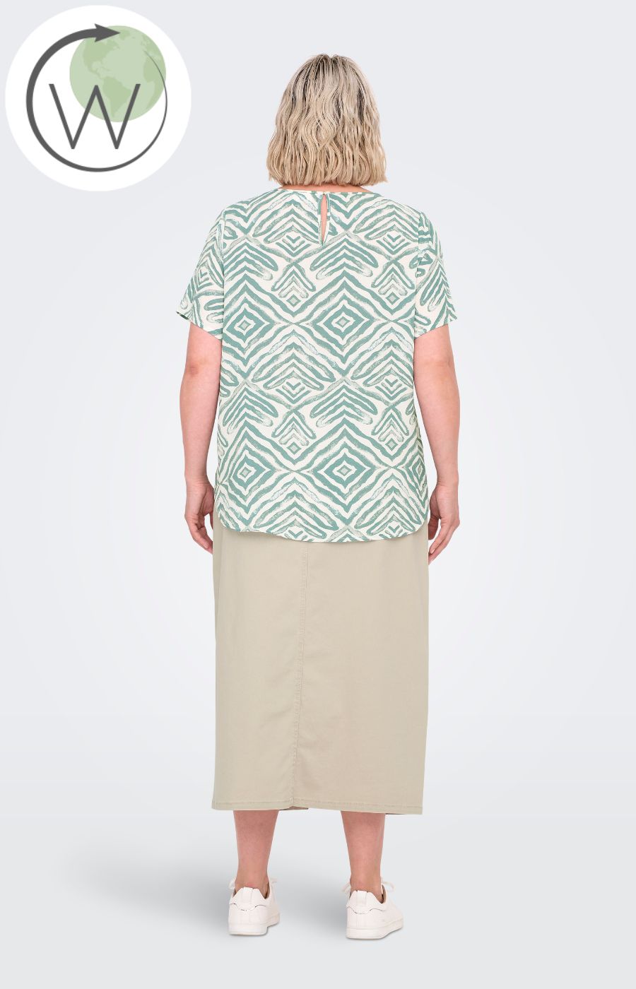 Only Carmakoma Vica Blouse in Abyss