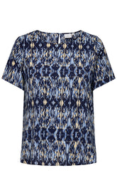 Only Carmakoma Vica Blouse in Forever Blue