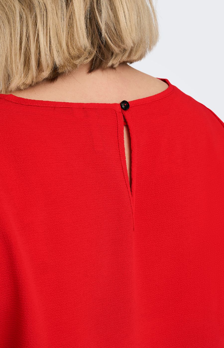 Only Carmakoma Vica Blouse in High Risk Red