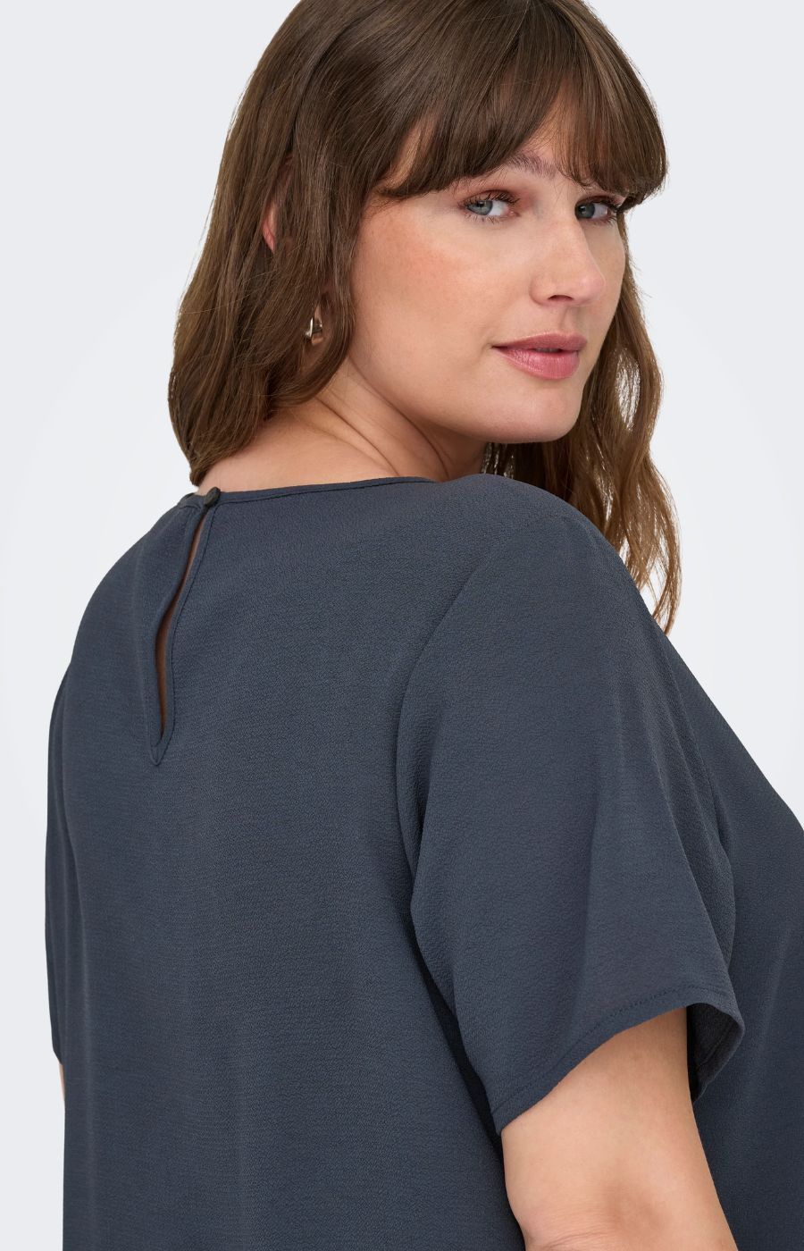 Only Carmakoma Vica Blouse in Ombre Blue