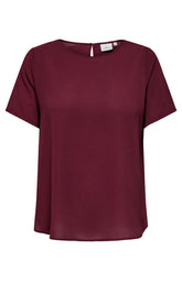 Only Carmakoma Vica Blouse in Tawny Port