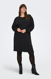 Only Carmakoma Violetta Dress in Black