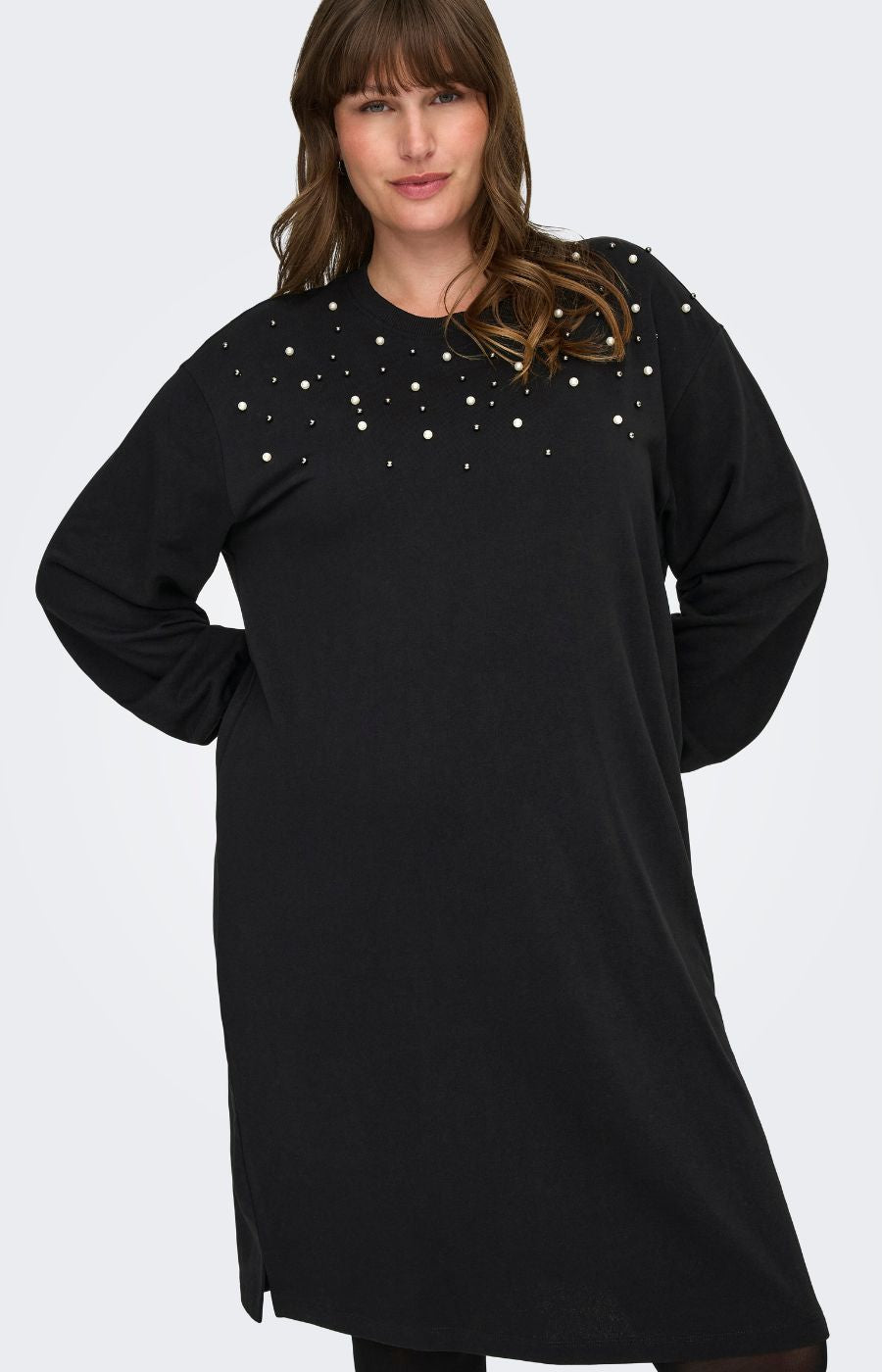 Only Carmakoma Violetta Dress in Black