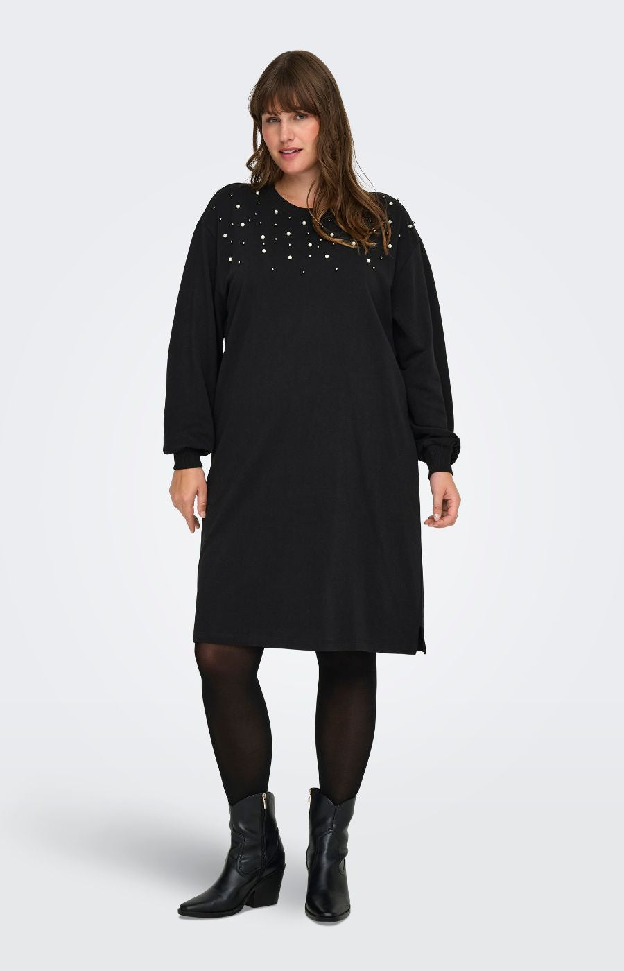 Only Carmakoma Violetta Dress in Black