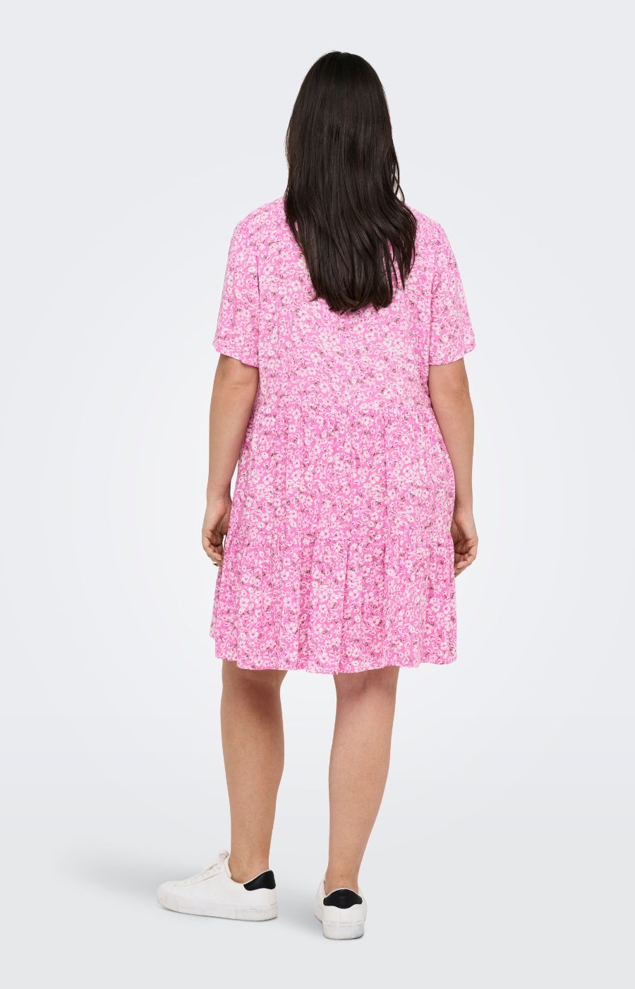 Only Carmakoma Zally Dress in Pink
