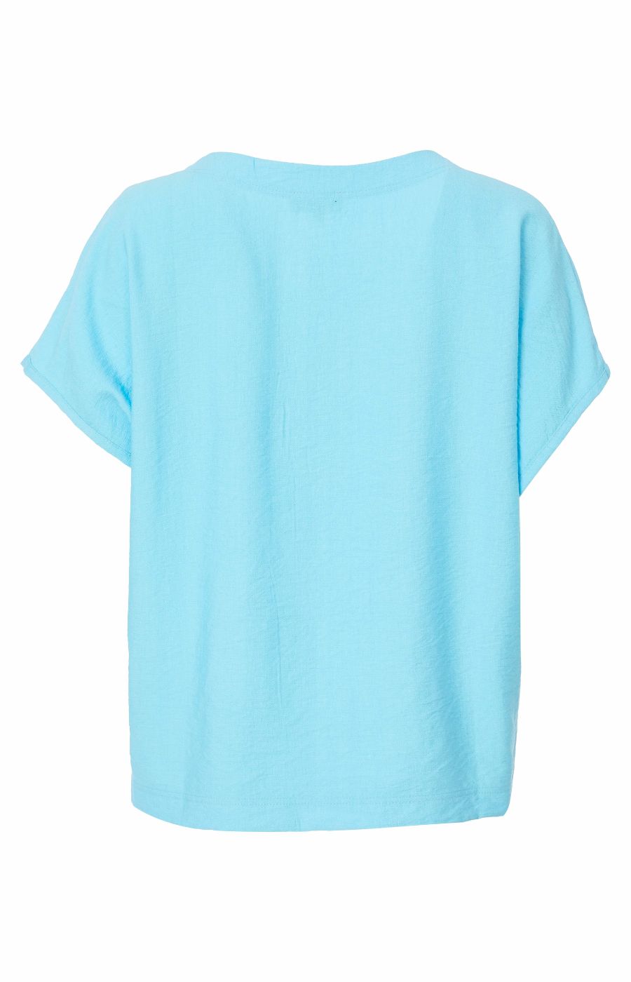 Ora Brushstroke Top in Blue