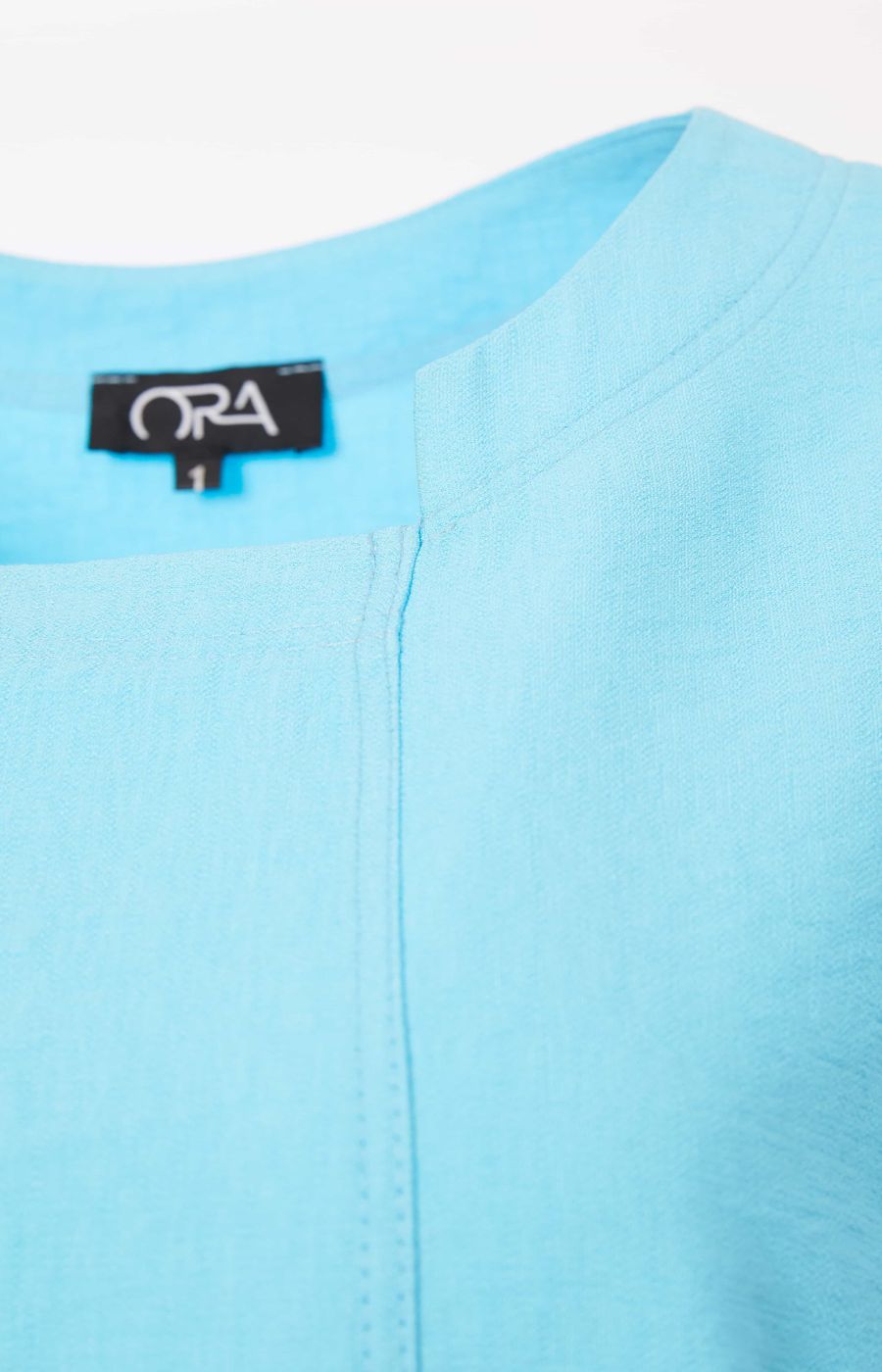 Ora Brushstroke Top in Blue