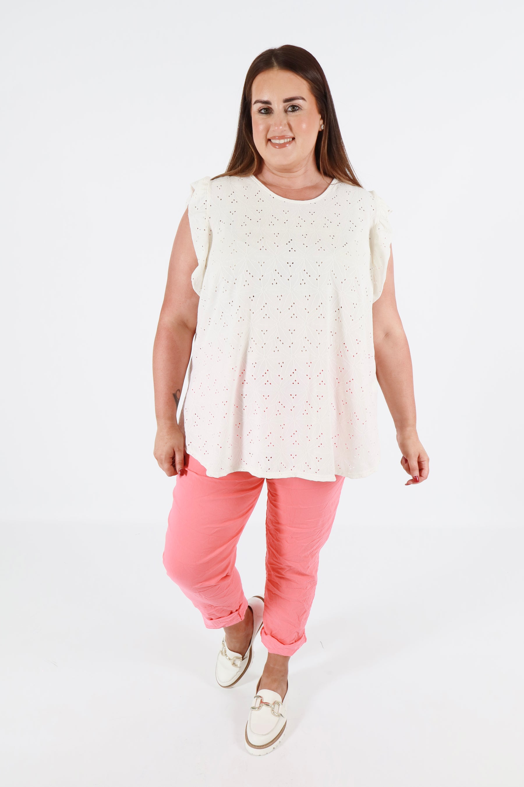 Penelope Blouse in White