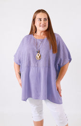 Poppy Blouse in Lilac