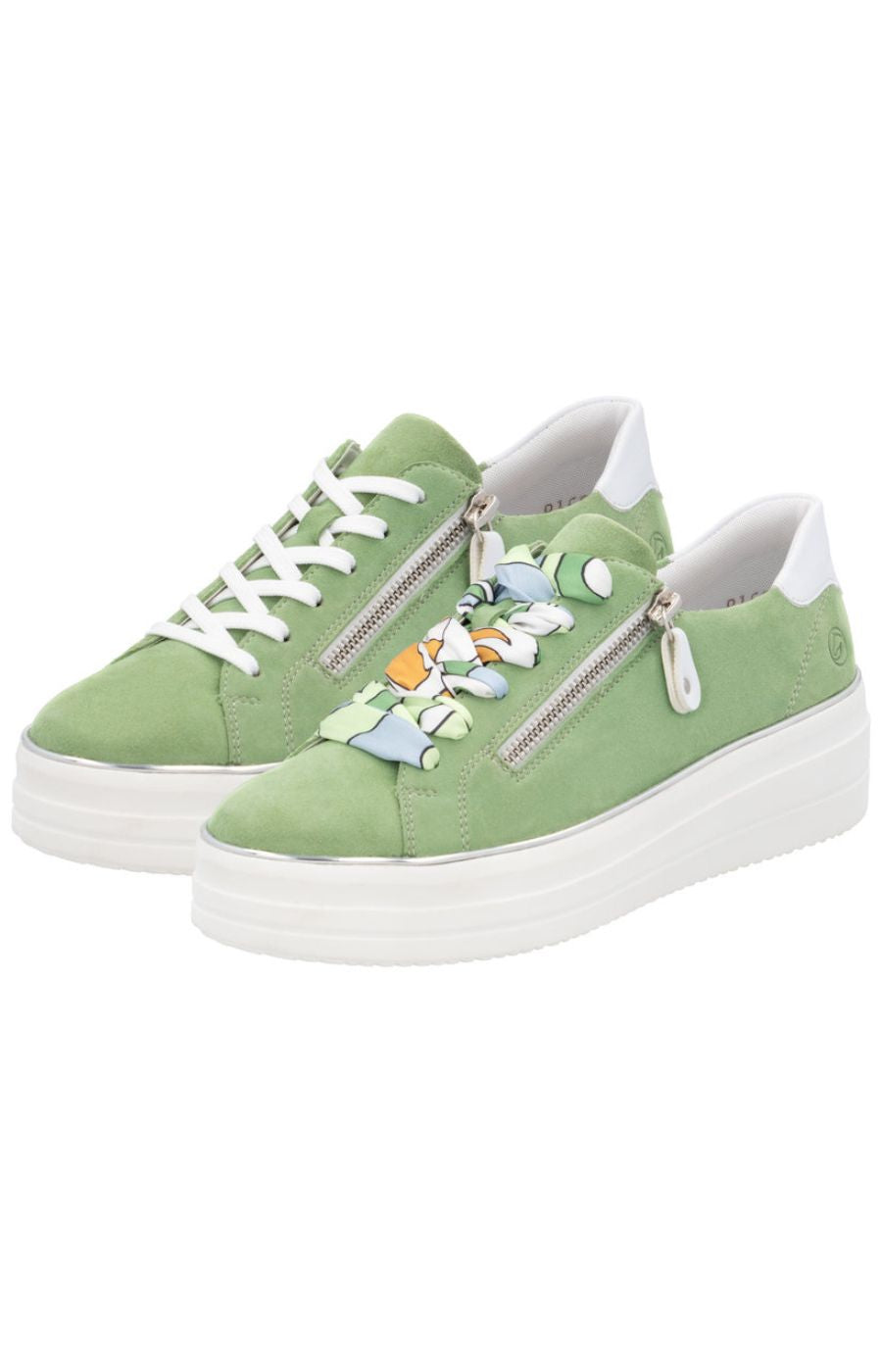 Remonte Green Suede Trainer