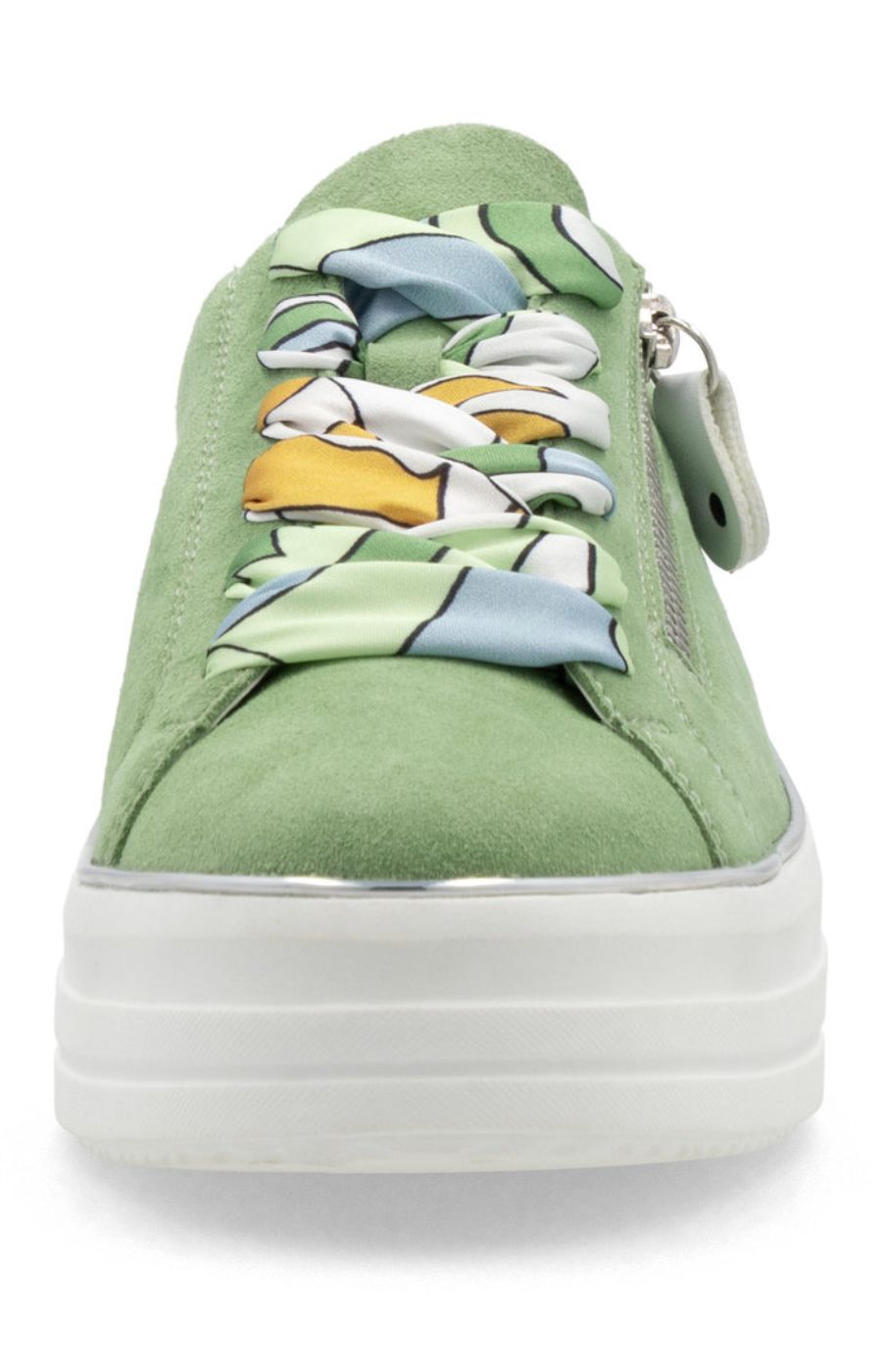 Remonte Green Suede Trainer