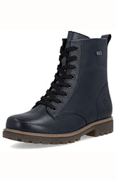 Remonte Leather Boot in Navy