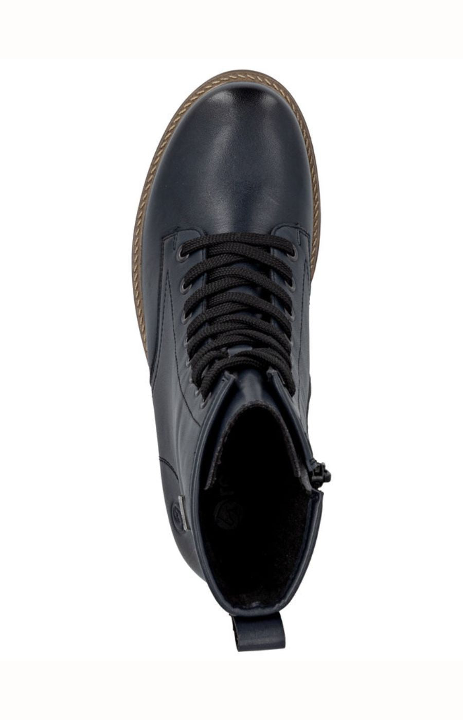 Remonte Leather Boot in Navy