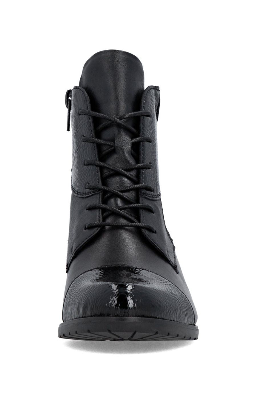 Remonte Patent Boot in Black