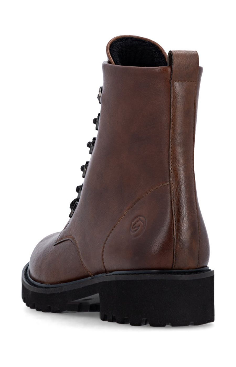 Remonte Sparkle Lace Boots in Brown