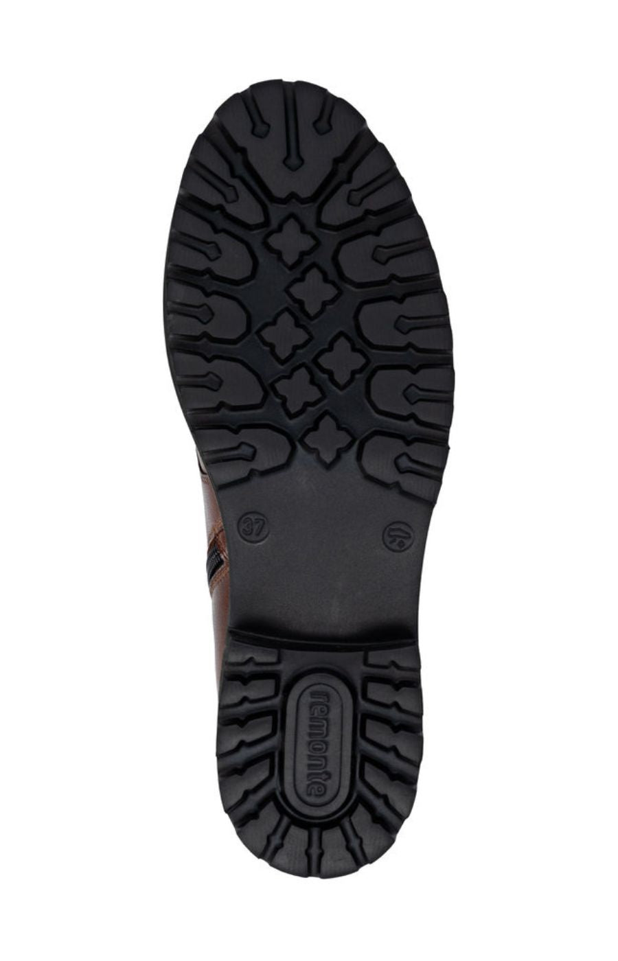 Remonte Sparkle Lace Boots in Brown