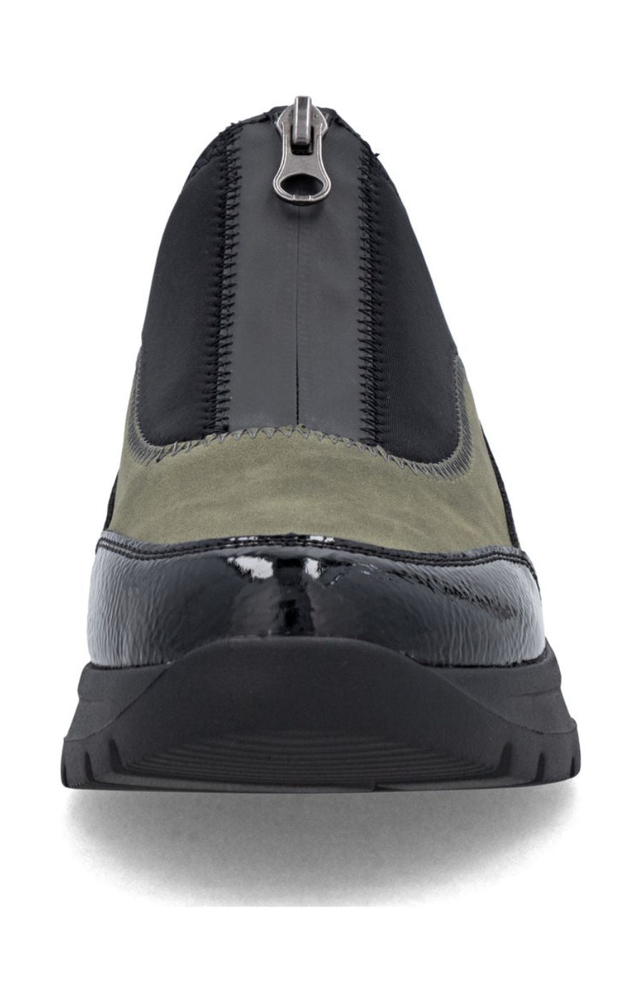 Remonte Zip Trainers in Khaki