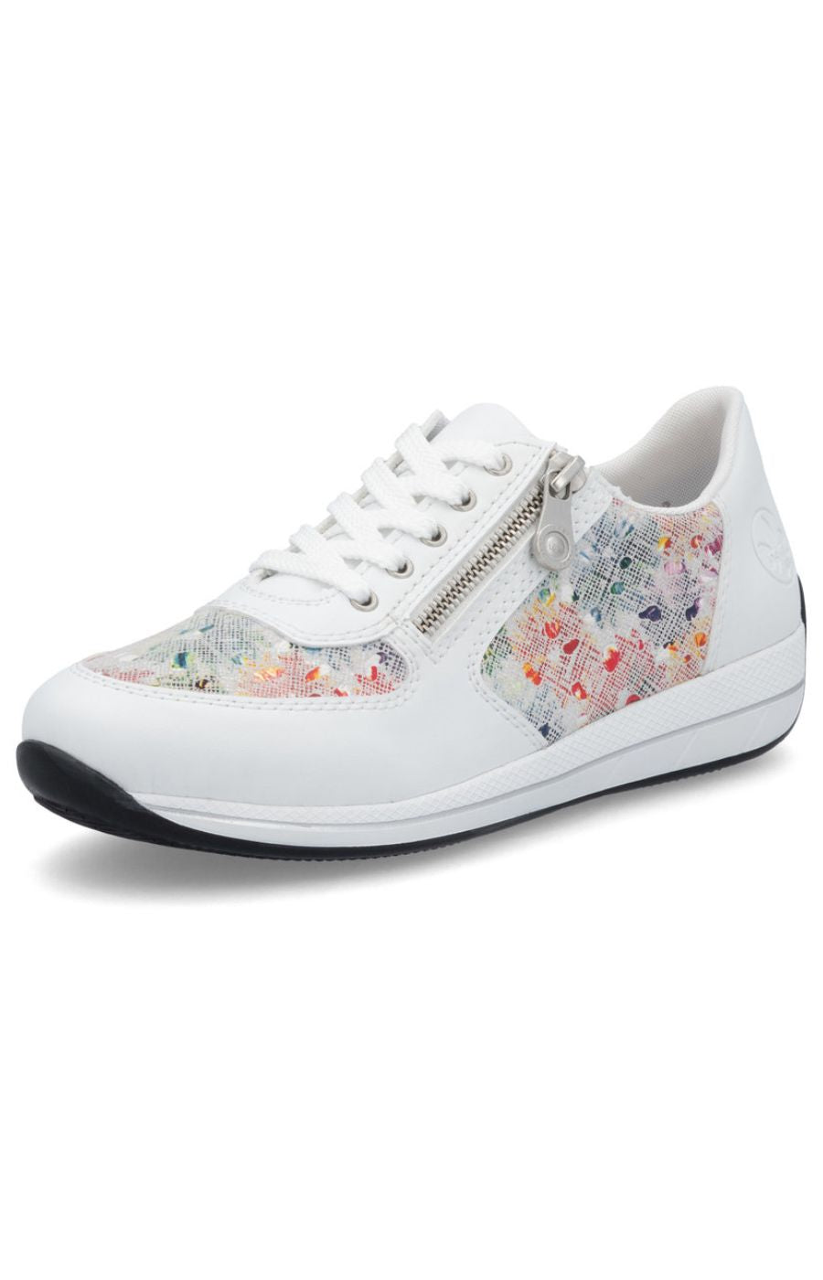 Rieker Colourpop Trainer in White
