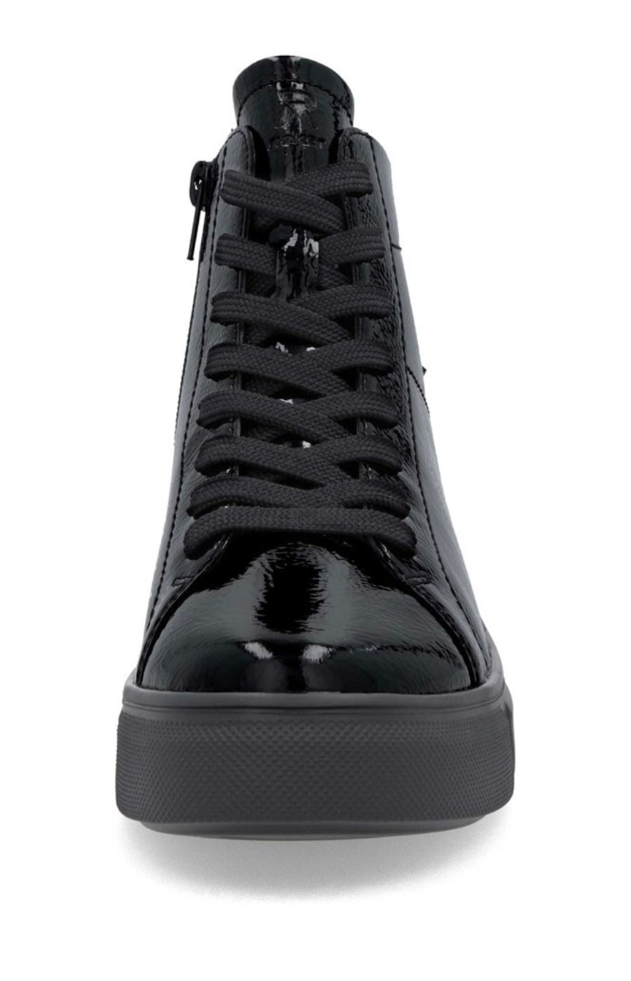 Rieker High Top Trainer in Black