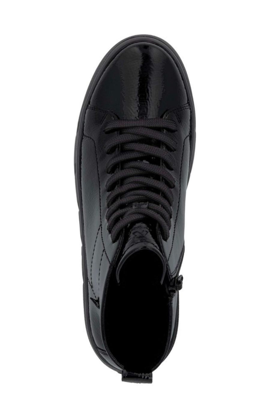 Rieker High Top Trainer in Black