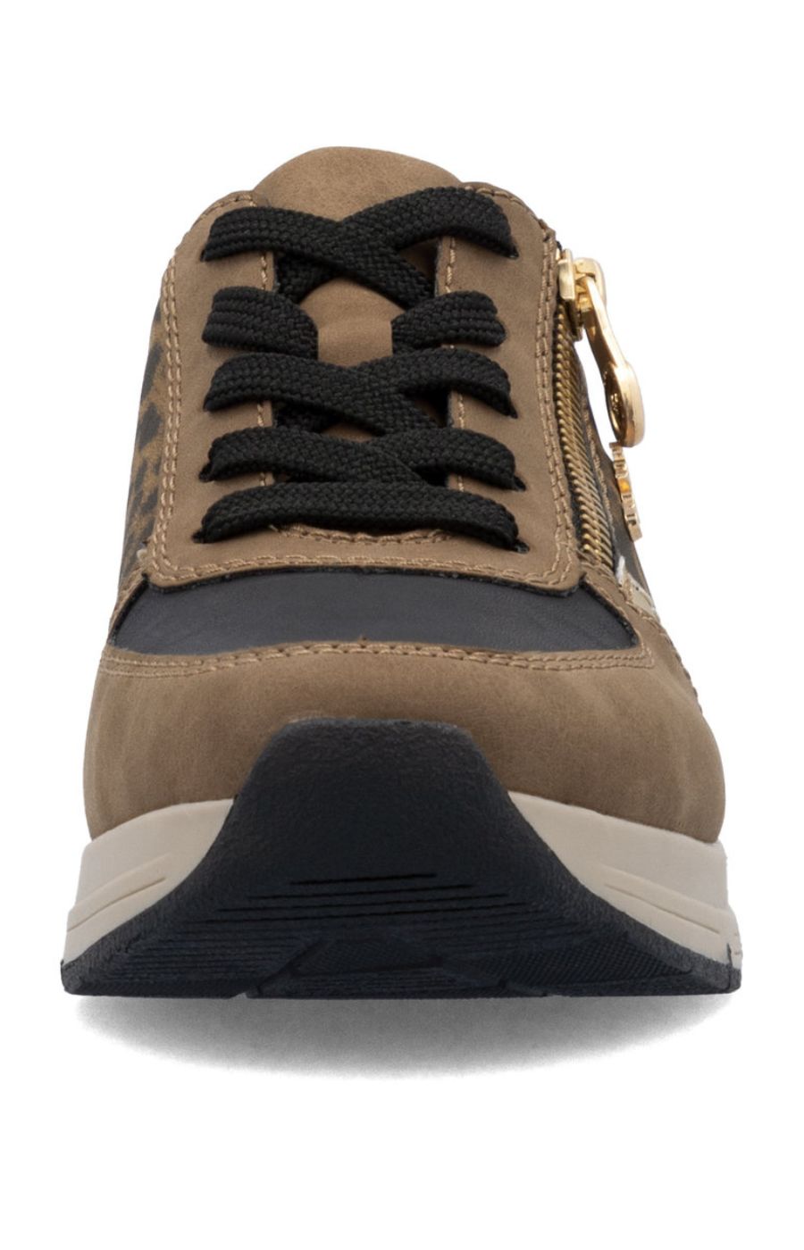 Rieker Leopard Print Trainer