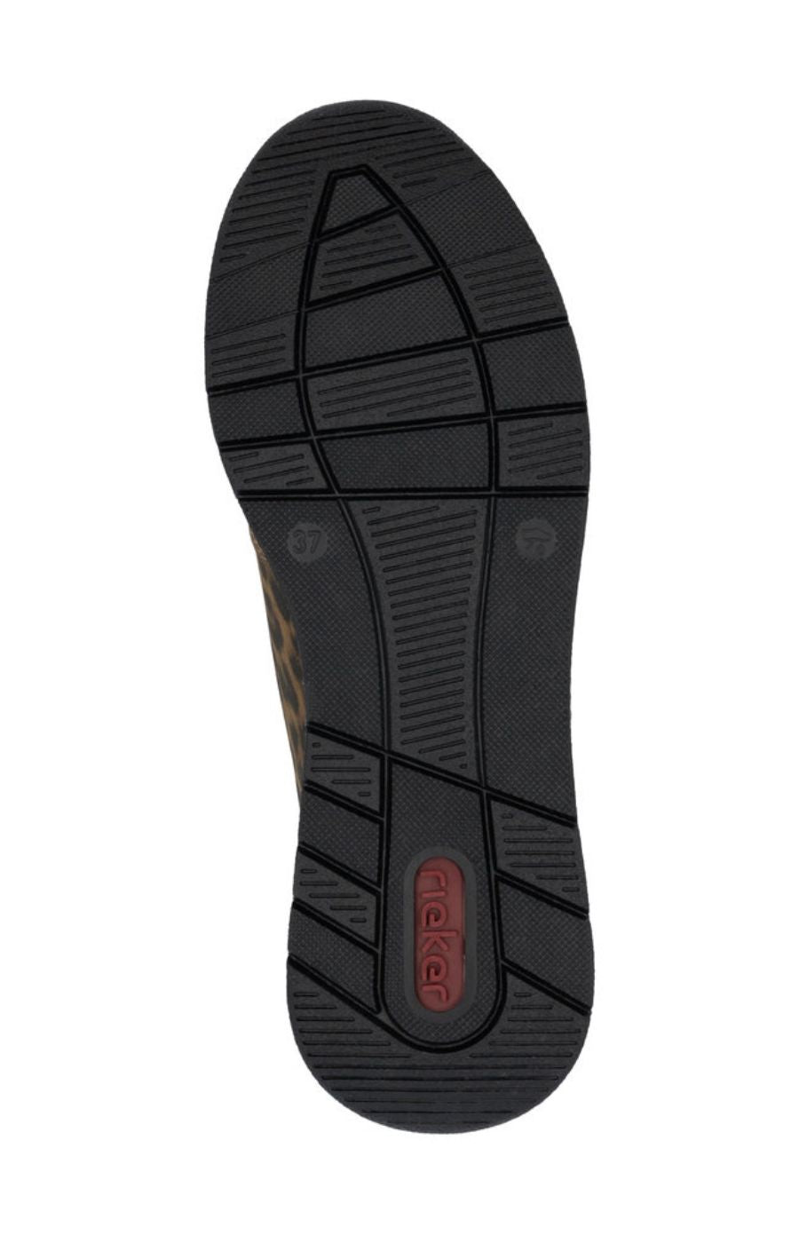 Rieker Leopard Print Trainer