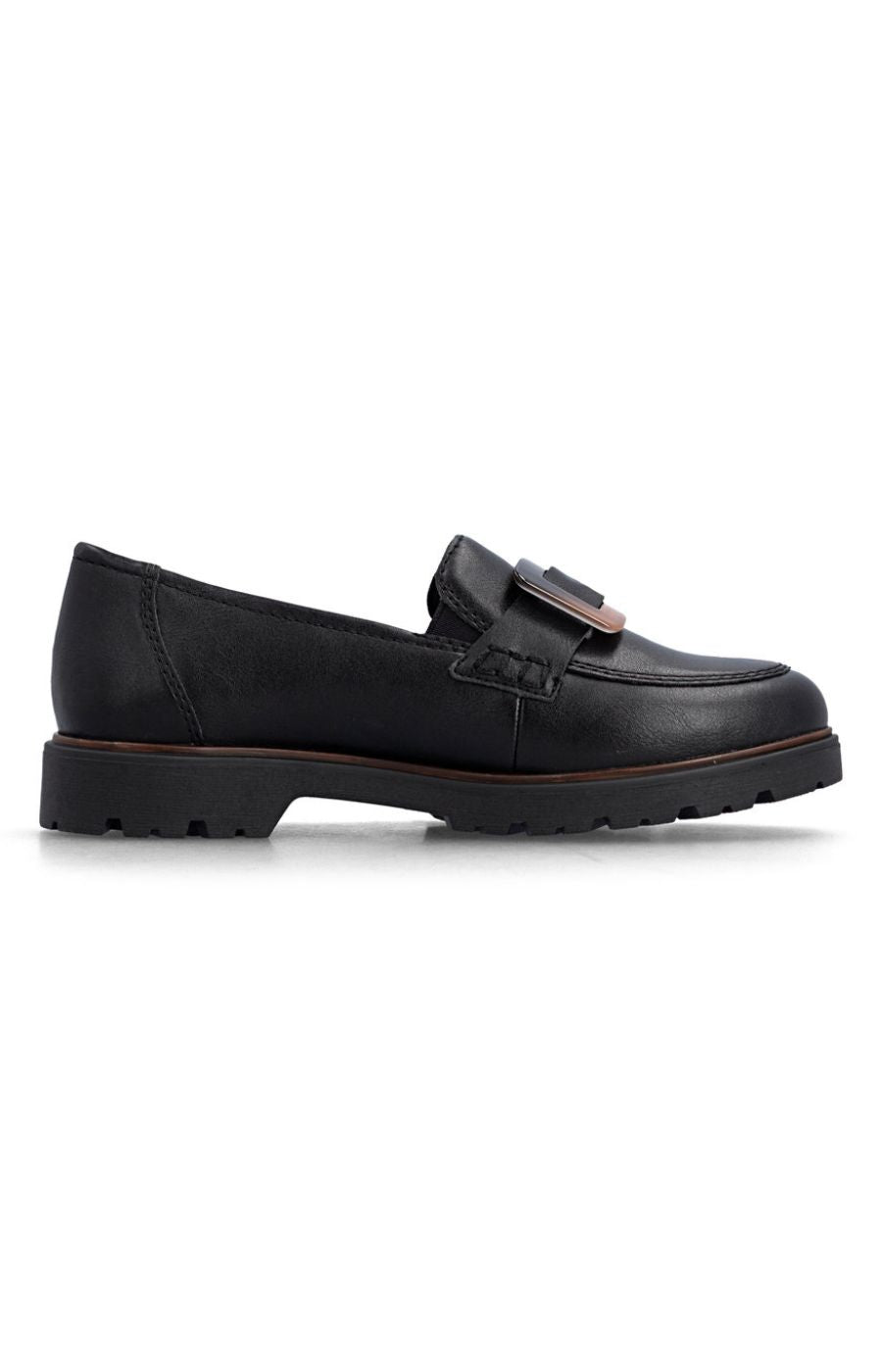 Rieker Loafer in Black