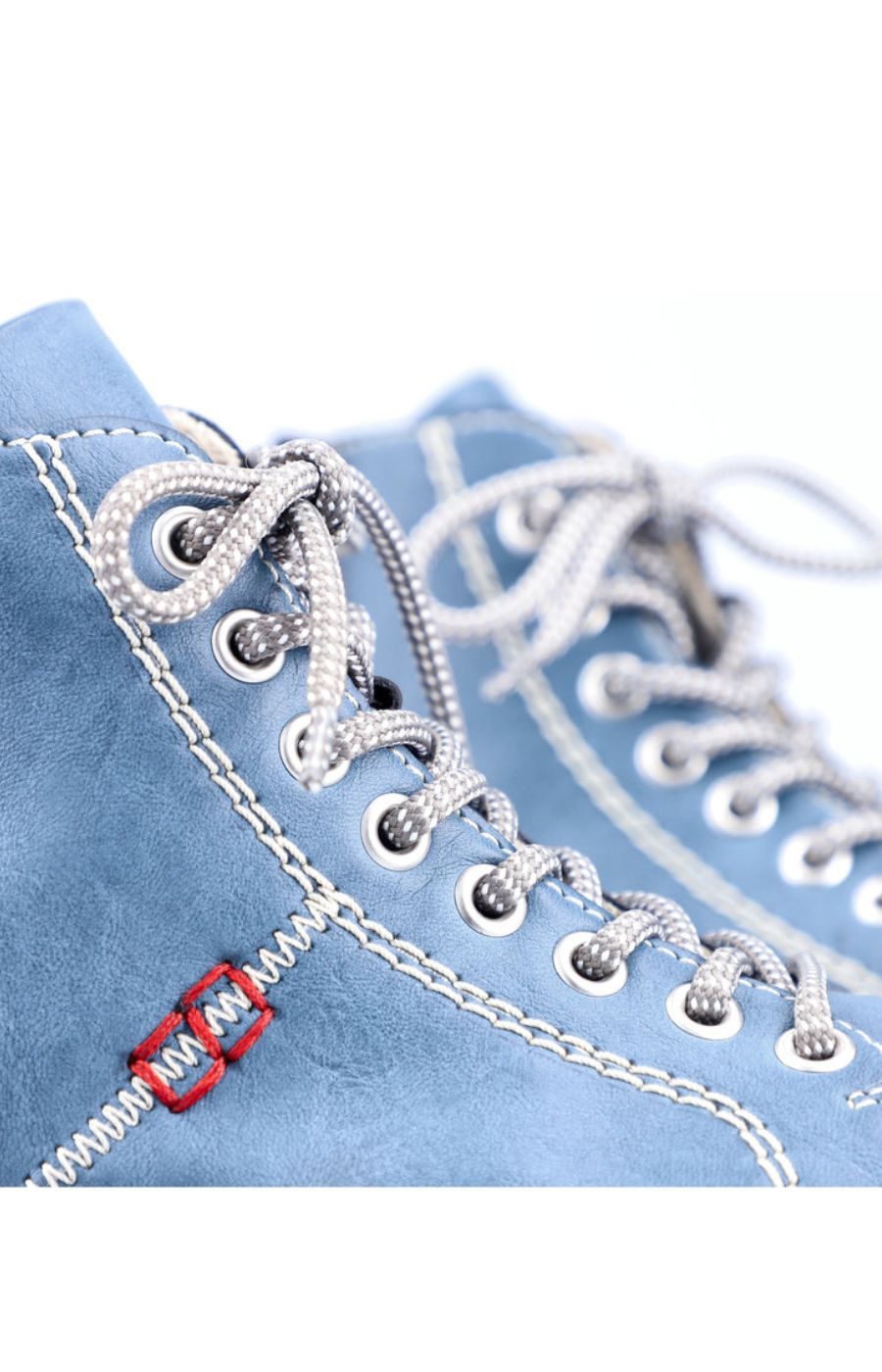 Rieker Stitch Boot in Blue