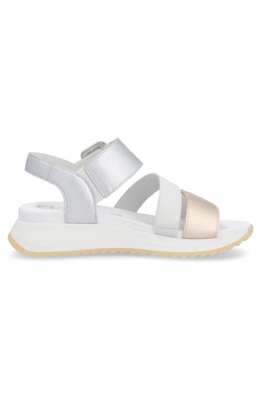 Rieker Strappy Sandal in White