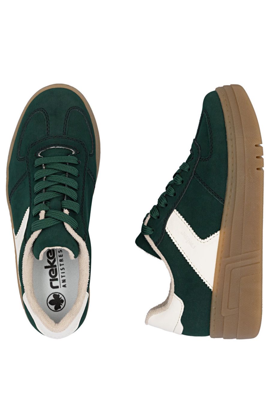 Rieker Trainer in Forest Green