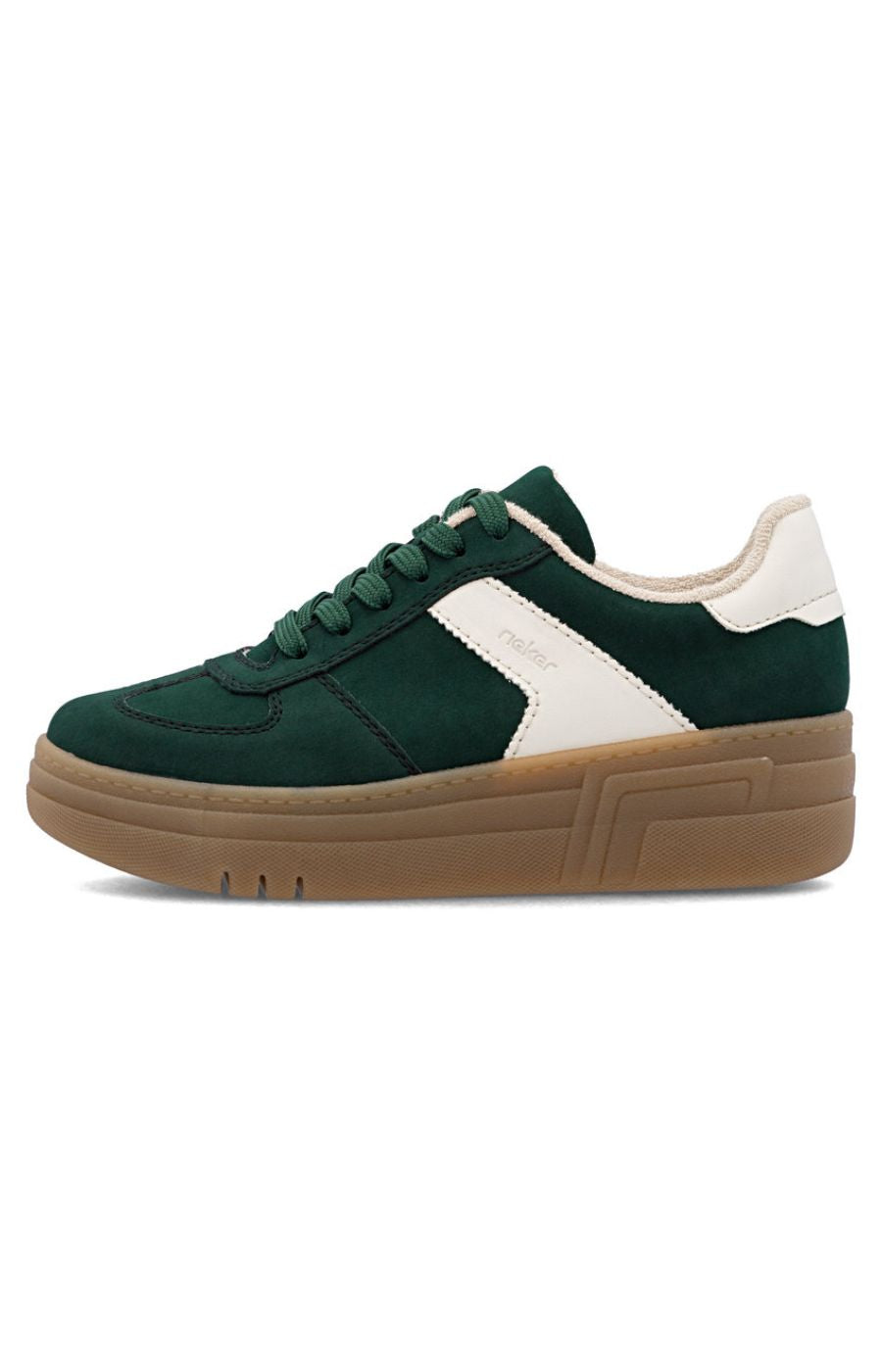 Rieker Trainer in Forest Green