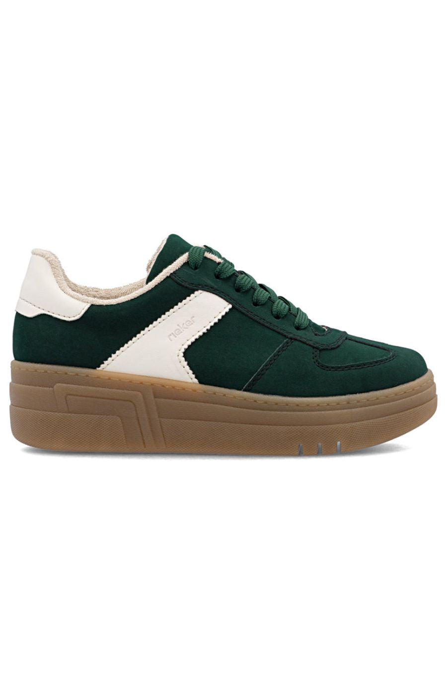 Rieker Trainer in Forest Green