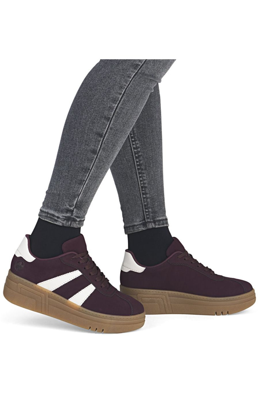 Rieker Trainer in Wine