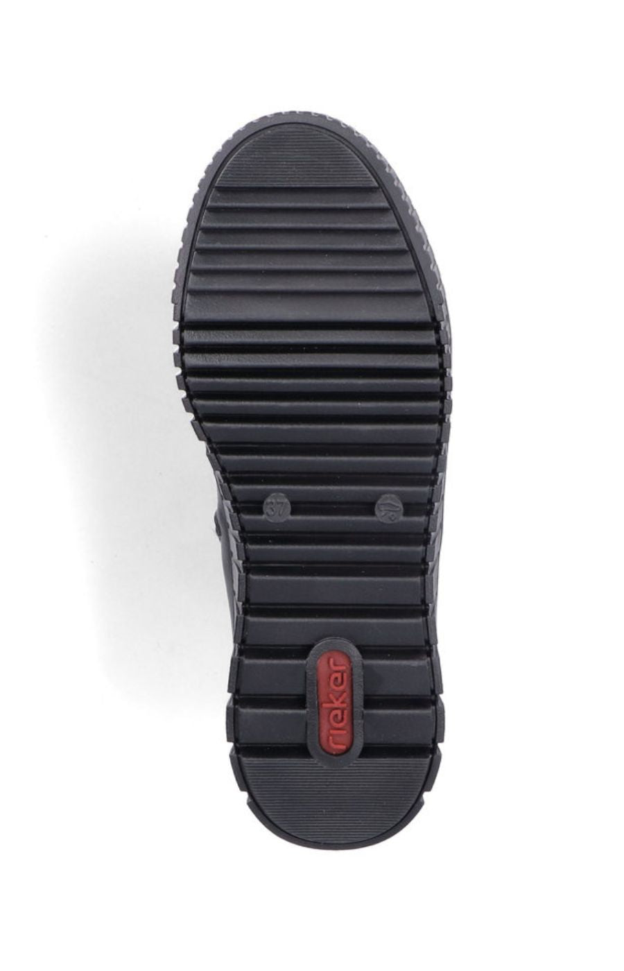 Rieker Zip Chelsea Boot in Black