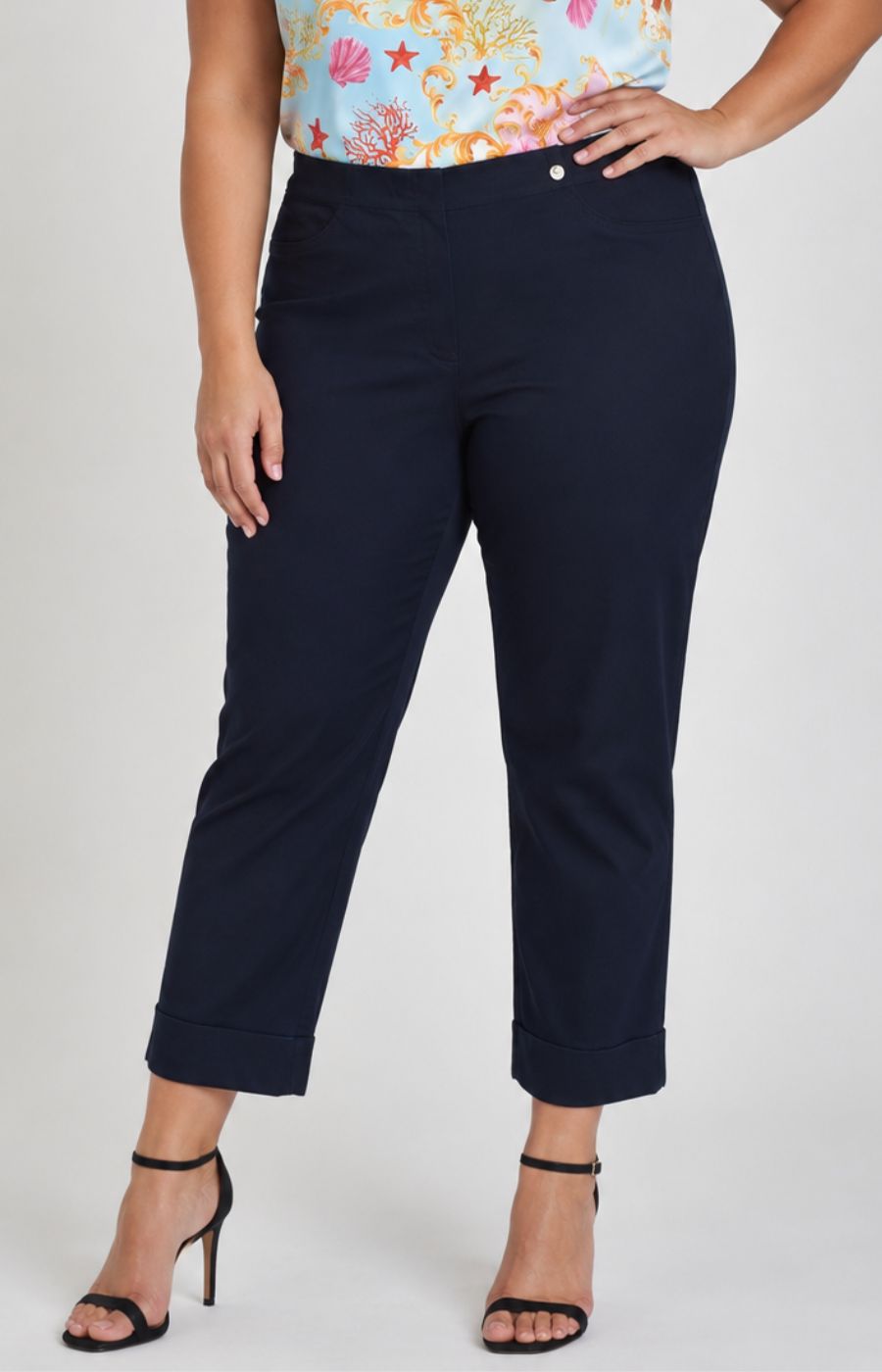 Robell 7/8 jeans Navy